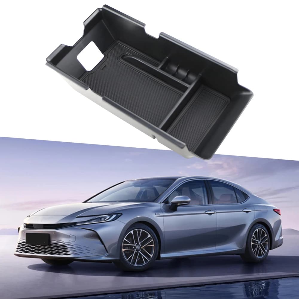 Vassoio portaoggetti per bracciolo auto per Toyota Camry 2024 2025 LE SE XLE XSE, organizer per console centrale, accessori interni