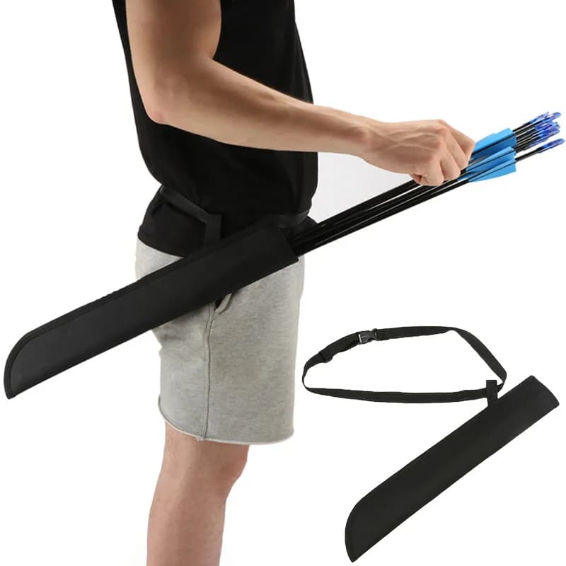 Borsa Porta Arco Oxford, Fodero per Tiro con l'Arco, Borsa da Caccia, Porta Frecce da Schiena e Vita, Custodia con Scomparti per la Caccia