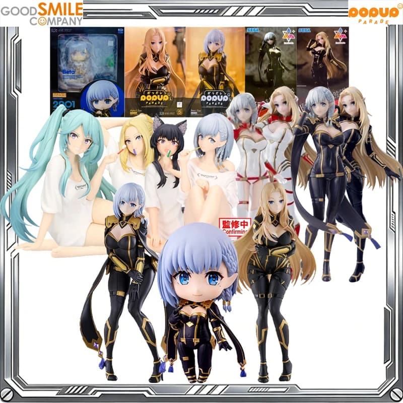 Good Smile Original Nendoroid The Eminence in Shadow POP UP PARADE Anime Relax Time Beta Alpha Action Figure Giocattolo Modellino Regalo