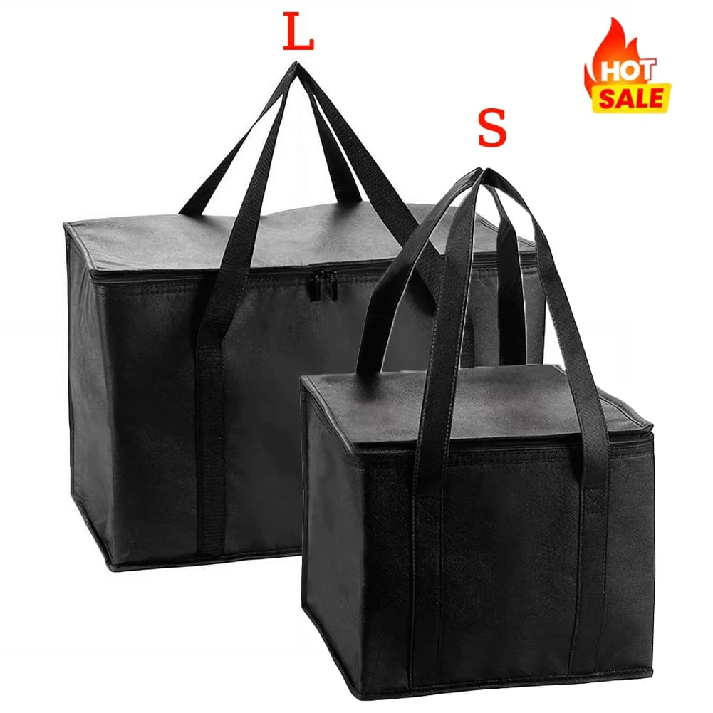 Borsa termica impermeabile per picnic, porta pranzo isolata, pieghevole, mantiene il cibo caldo o freddo, per lo shopping, borsa termica portatile per alimenti