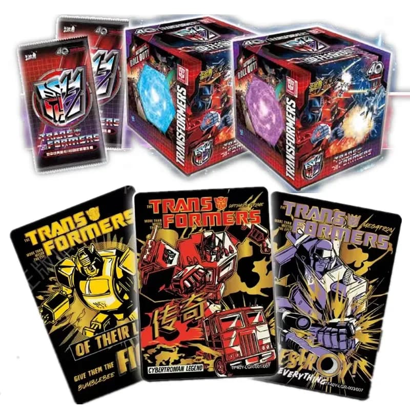KAYOU Transformers One Card 40th Anniversary Collection Card Optimus Prime Anime Peripheral Limited Edition Card Children Gift