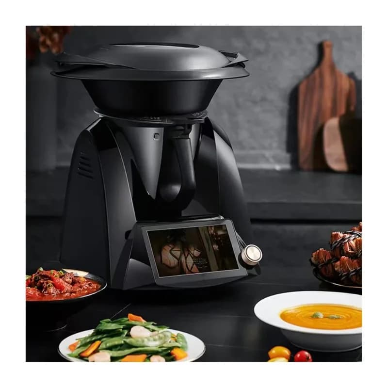 Multifunctional Kitchen Robot Kitchen Robot Mixer Blender with Tri-Tool, Grinder and Kitchen Robot with Colorful Screen