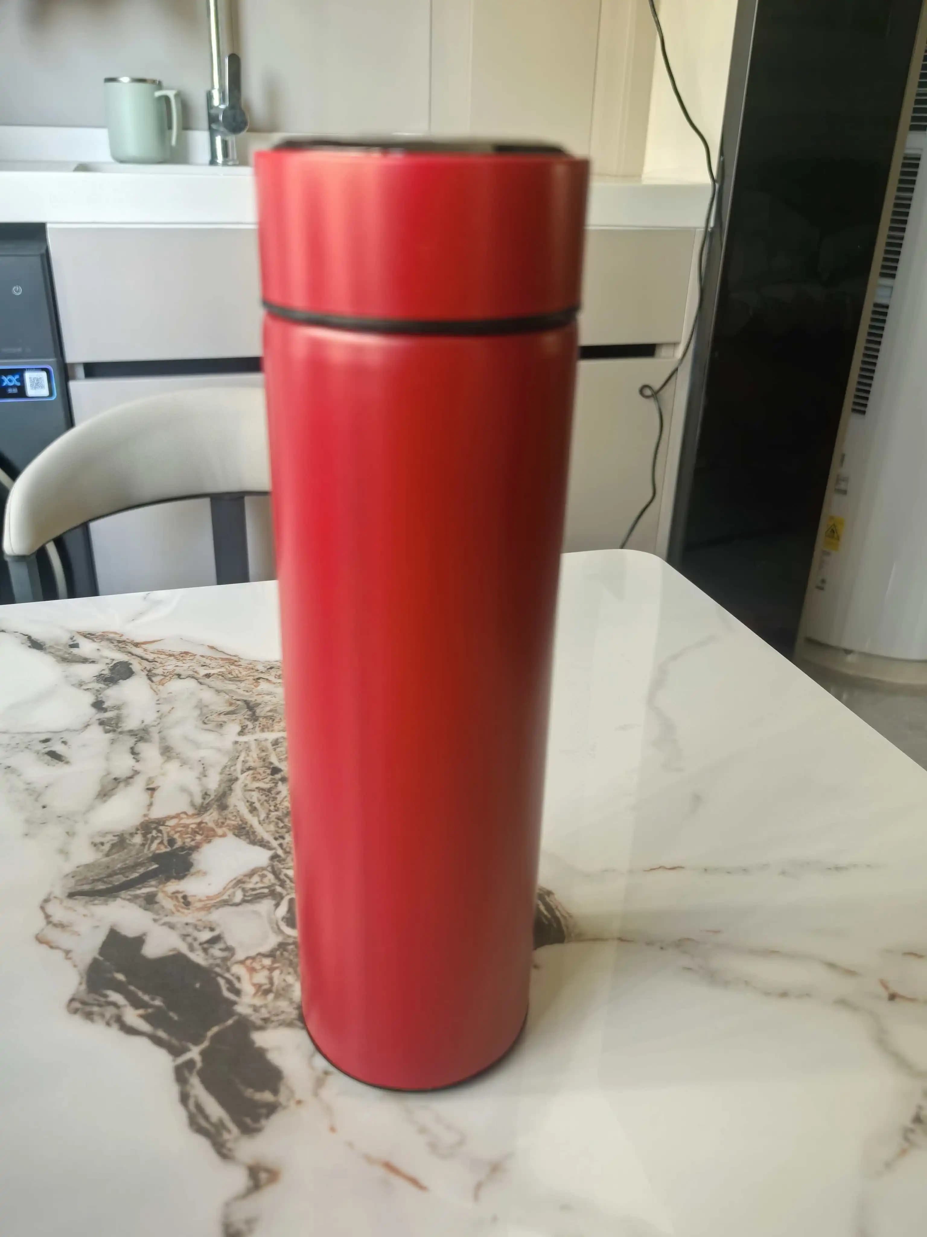 Tazza Termica Intelligente con Display della Temperatura in Acciaio Inossidabile 304 | Regalo Aziendale e Portabicchieri per Auto