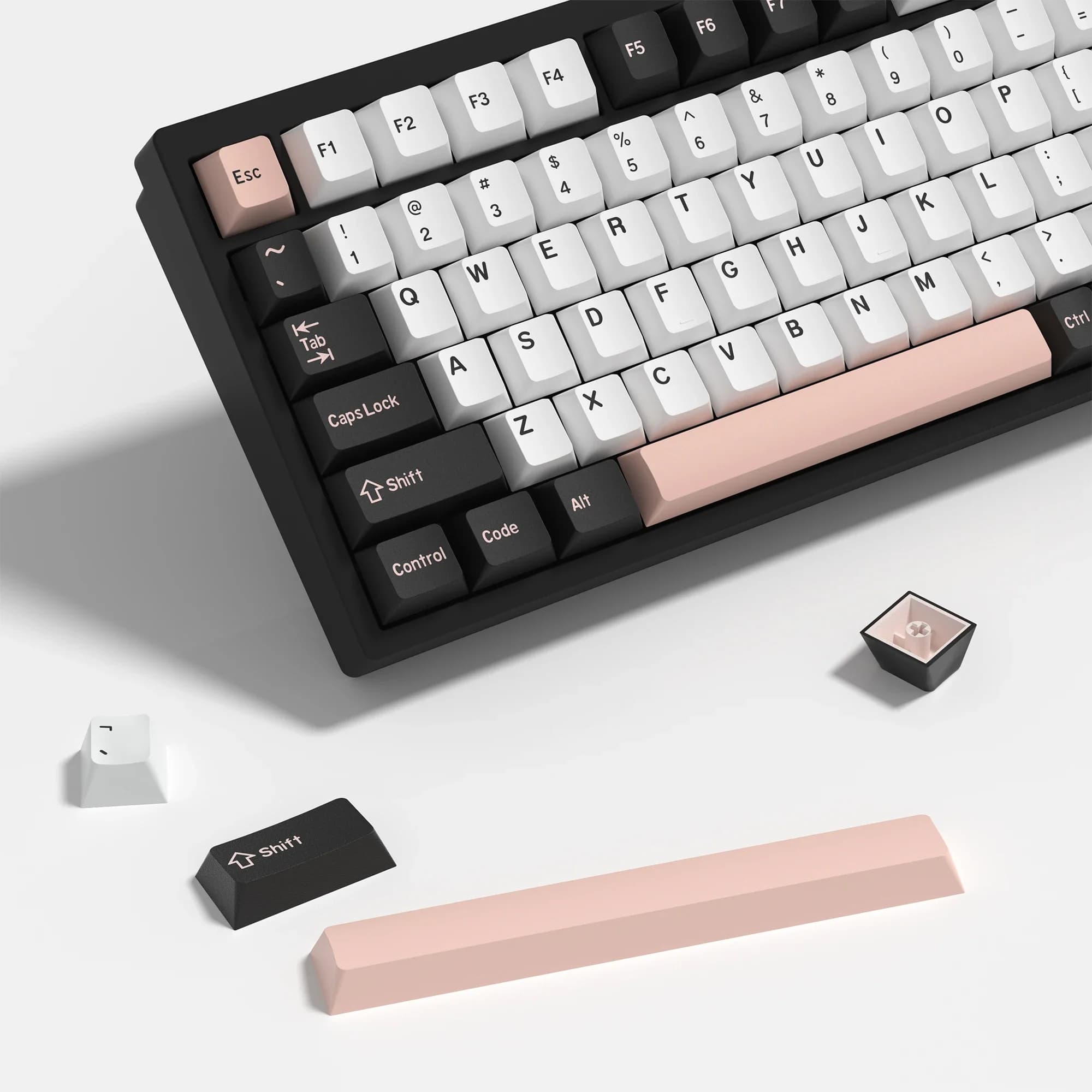 KBDiy GMK Olivia Copritasti 174 keys Retro PBT Keycap Double snap Cherry Profile Covers for mechanical keyboard Aula F75