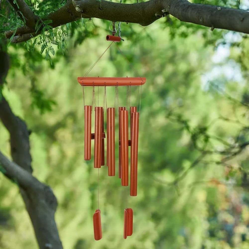 Wind Chimes for Outside,Sympathy Wind Chimes Bamboo Windchimes Outdoors,Decoration for Patio Porch Garden Backyard
