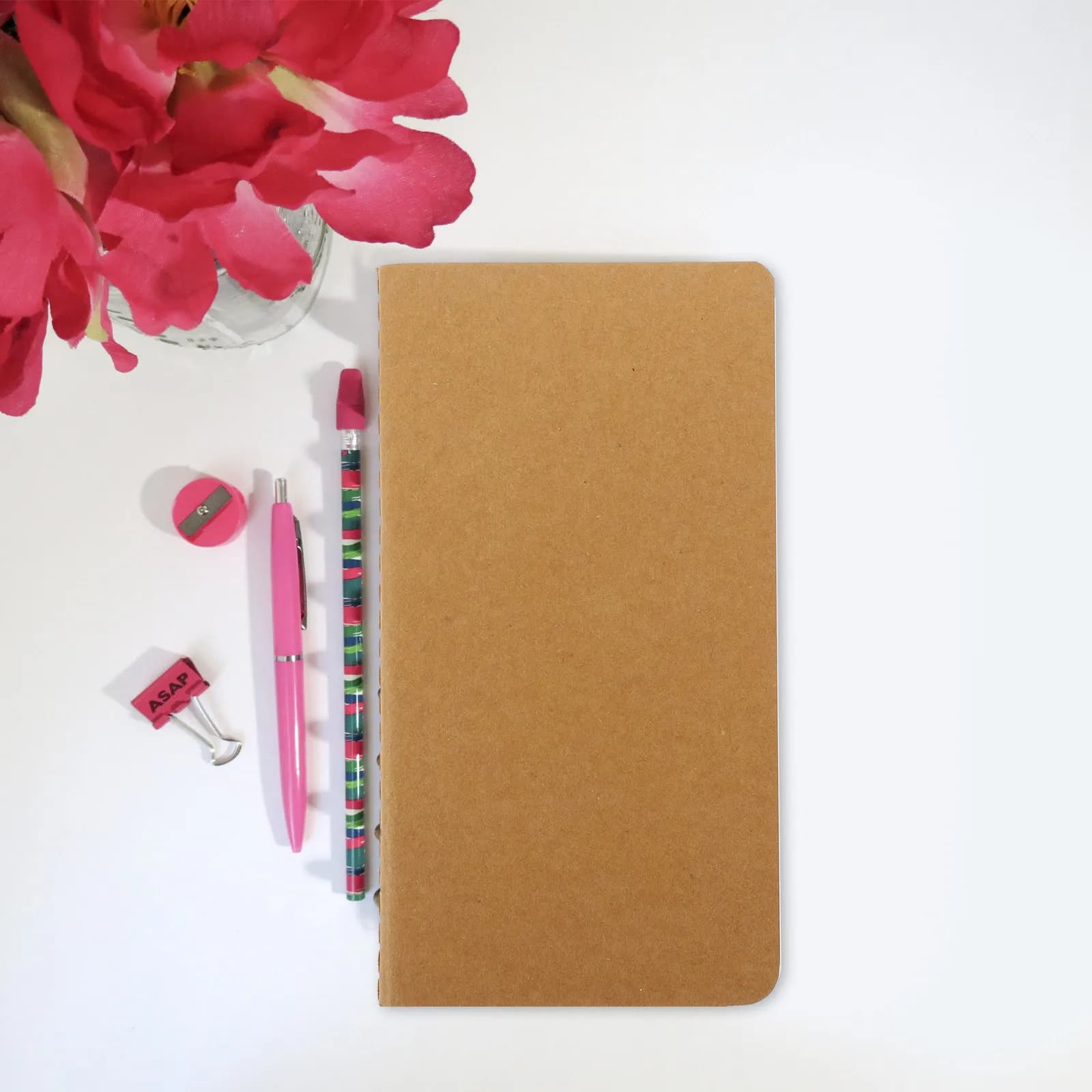 Set di 5 quaderni portatili in carta kraft, taccuini da viaggio, agenda giornaliera, quaderni per scrivere, quaderni per appunti ricaricabili