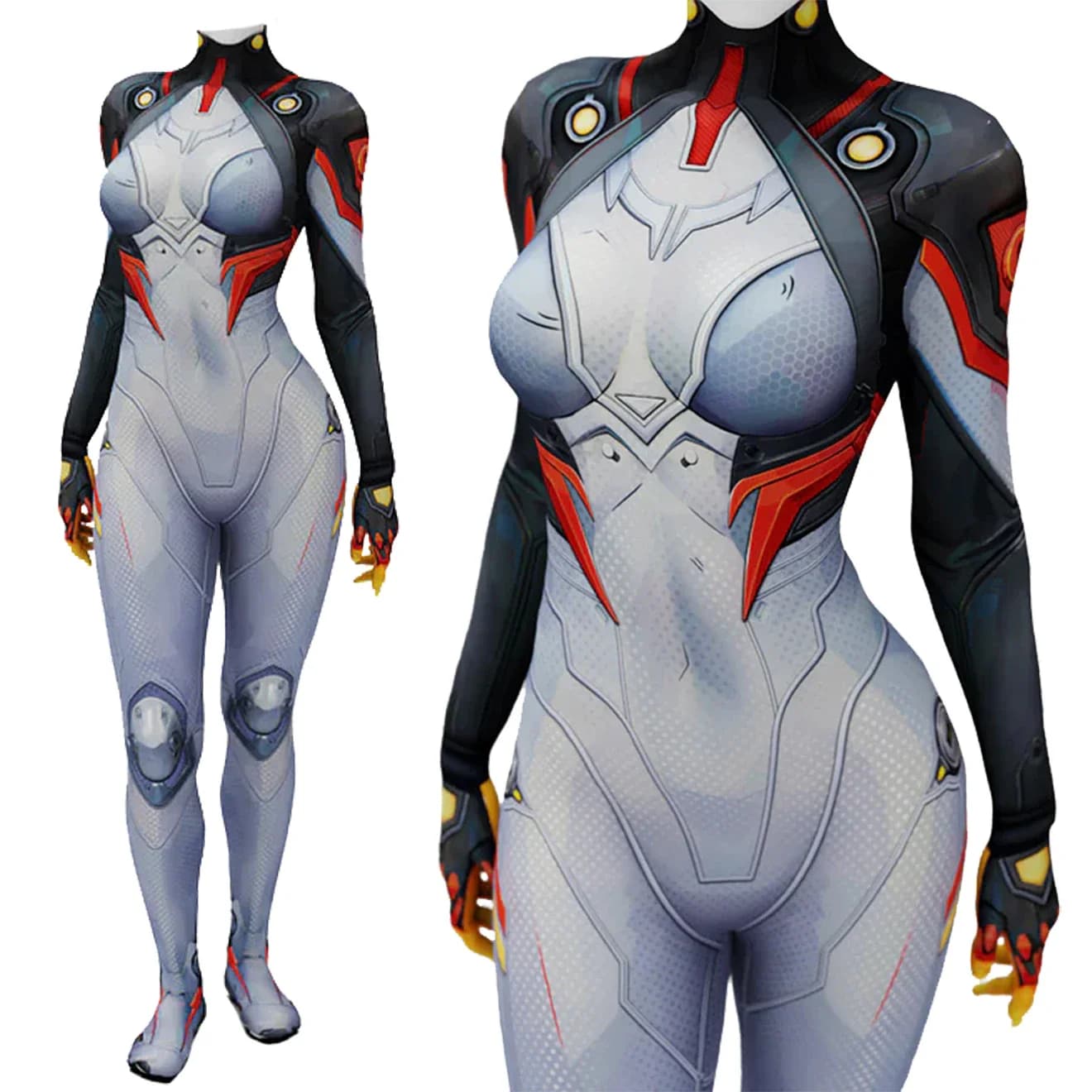 Costume da Cosplay Peni Parker di Rivals per PS5, Tuta Supereroe in Spandex per Donna, Outfit Zentai, Costume di Halloween per Adulti