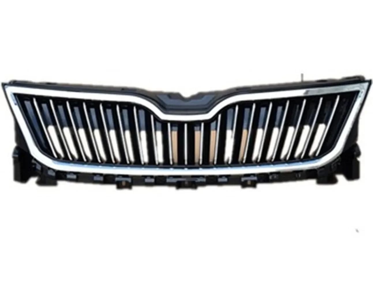 Griglia paraurti anteriore per Skoda Rapid 2013-2021 Radiatore Griglia centrale Maschera Accessori auto