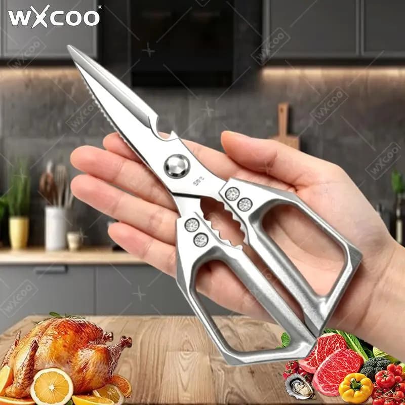 WXCOO Stainless Steel Kitchen Vegetable Knife Fruit Peeler Meat Cleaver Folding Knife Pocket Knife Tools Cooking Accessories