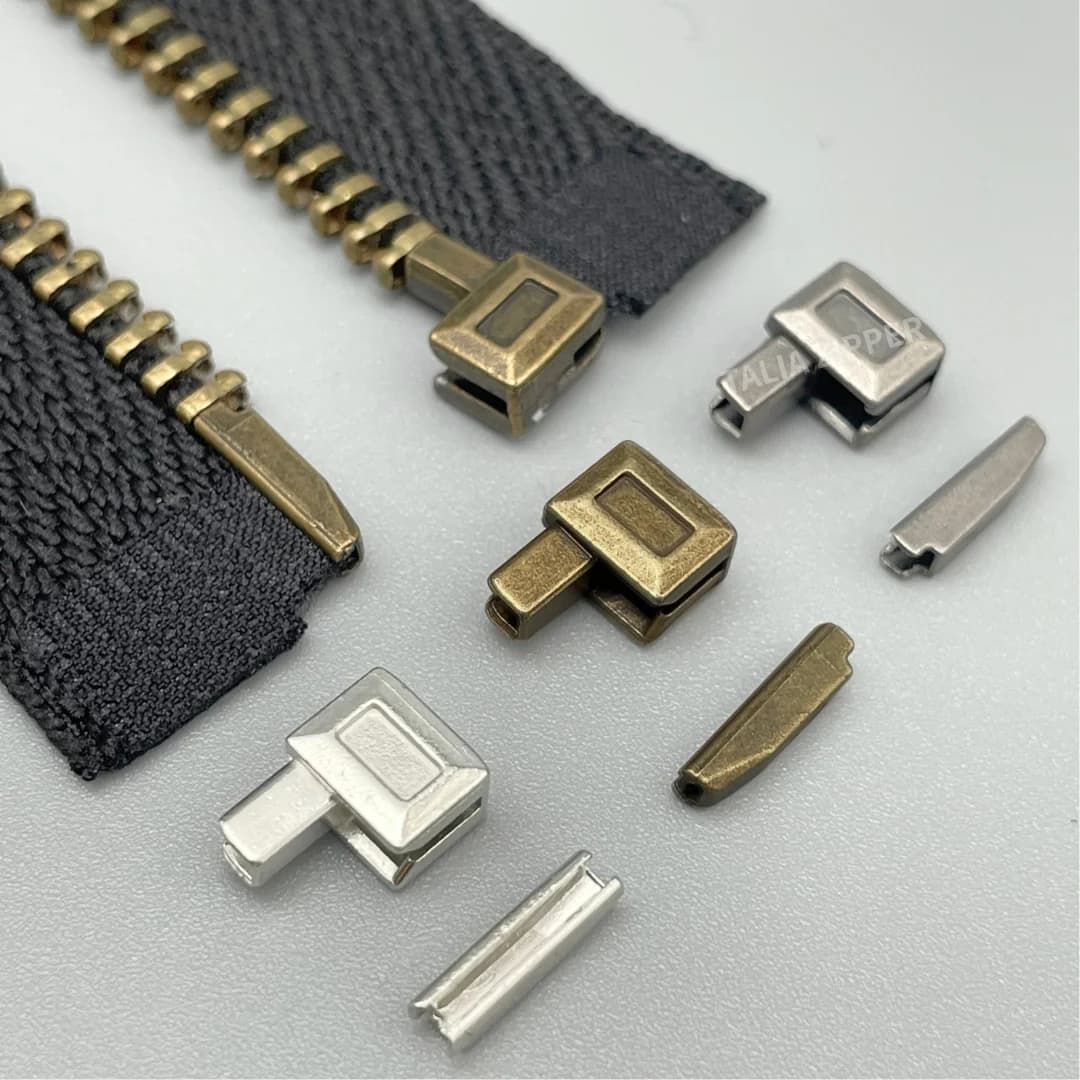 54 pezzi 27 set # 3 # 5 # Kit 8 cerniere con cursori in metallo open-end | Cerniere di ricambio multi-dimensione per abbigliamento, borse, artigianato fai-da-te |