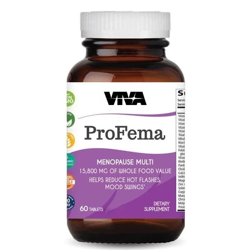 Capsules of complex vitamins for women - Natural supplement for menopause relief - Promotes hormonal balance with vitamins and minerals
