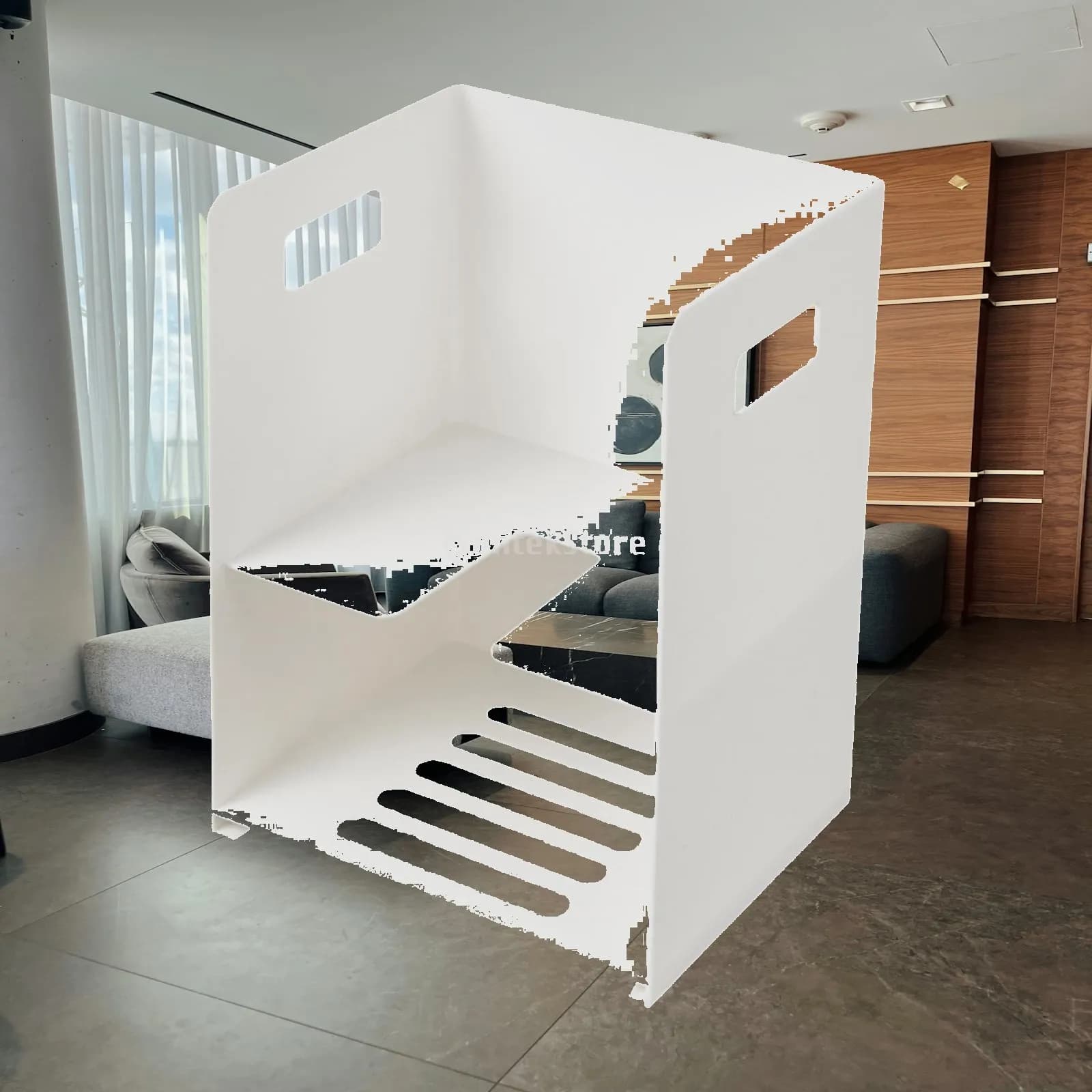 Supporto Impermeabile in PP per Sturalavandini, Organizzatore Portatile da Bagno, Mensola per Accessori WC