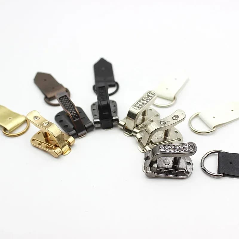 5 Pcs/Lot Metal Snap Button Duckbill Buckle For Fur Coat Needlework Diy Crafts Supplies Clothing Accessories
