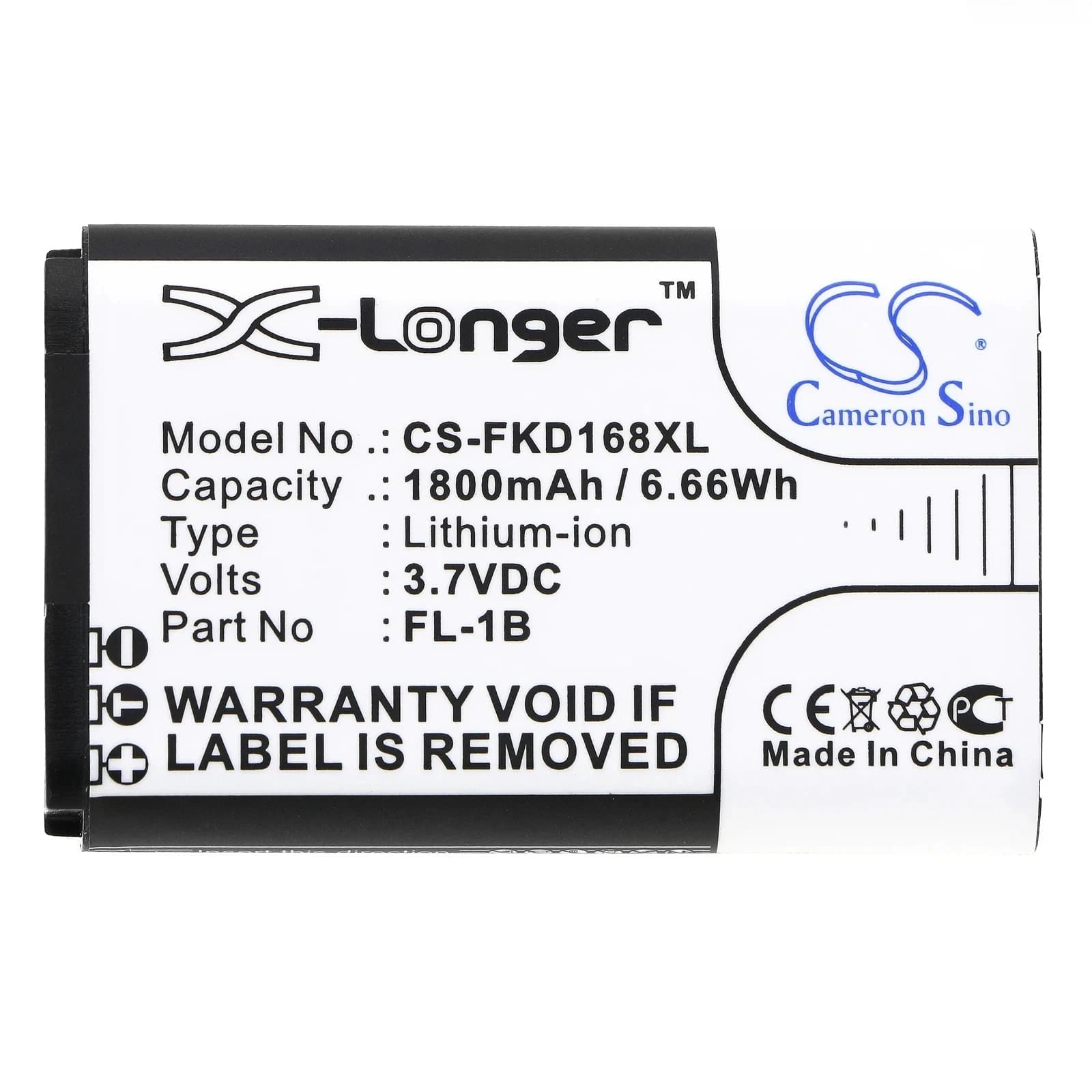 3.7V 1800mAh Battery BL-10C for Aeon A360 Pulse Oximeter, FL-1B For Fukuda EK-168G EK-268G EK-468G