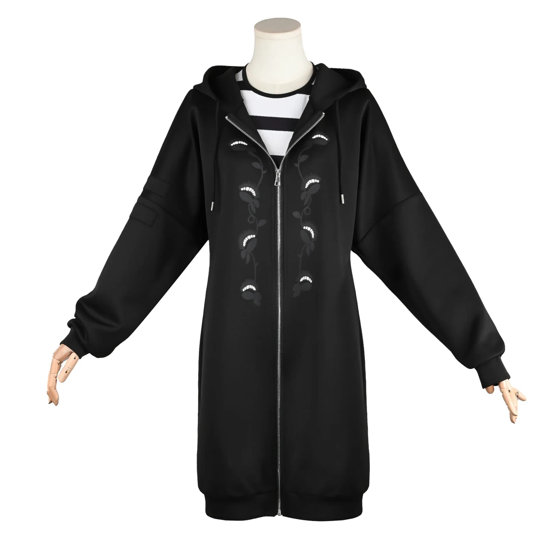 American TV Series Cosplay Costume, Printed Long Coat Cosplay Costume Innerwear
