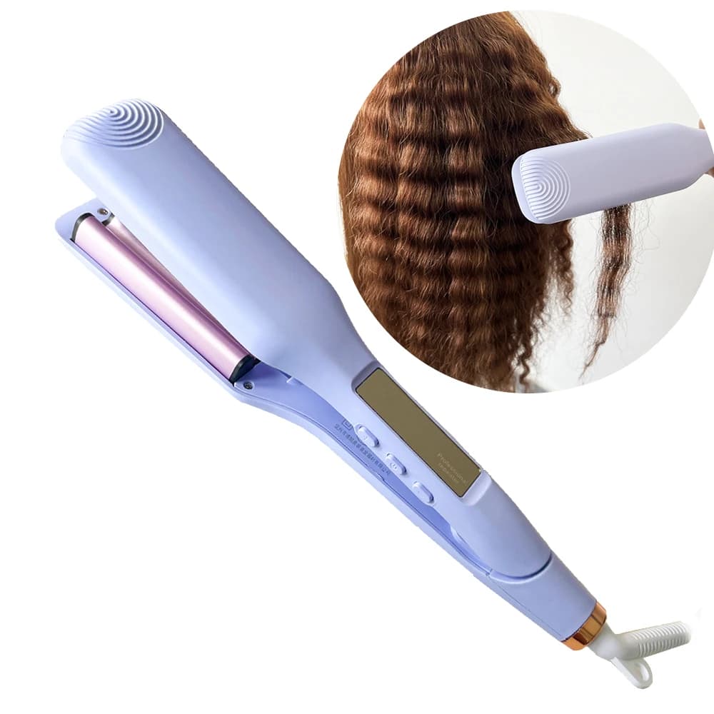 0,43 inch hair curling iron 4 barrels Waver Small roller Bigodino for hair LED display Ceramic curly hair styling tool