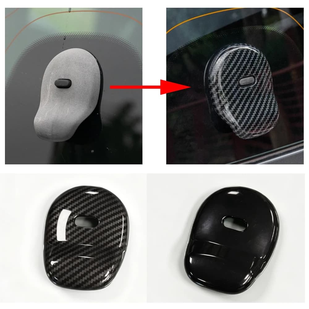 Car Trunk Door Handle Cover Rear Windshield Sticker for Smart Fortwo C453 Brabus W453 EQ Fortwo 2015 2016 2017 2018 2019 -2024