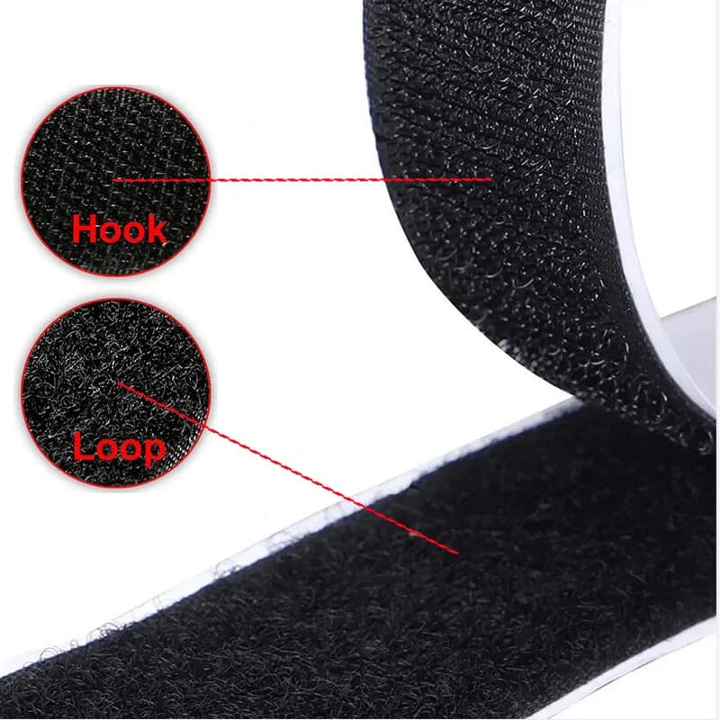 Magic Sticker Tape Scratch Tapes Self Adhesive Extra Strong Double Sided Adhesive with Sticker Powerful Hook and Loop Fastener