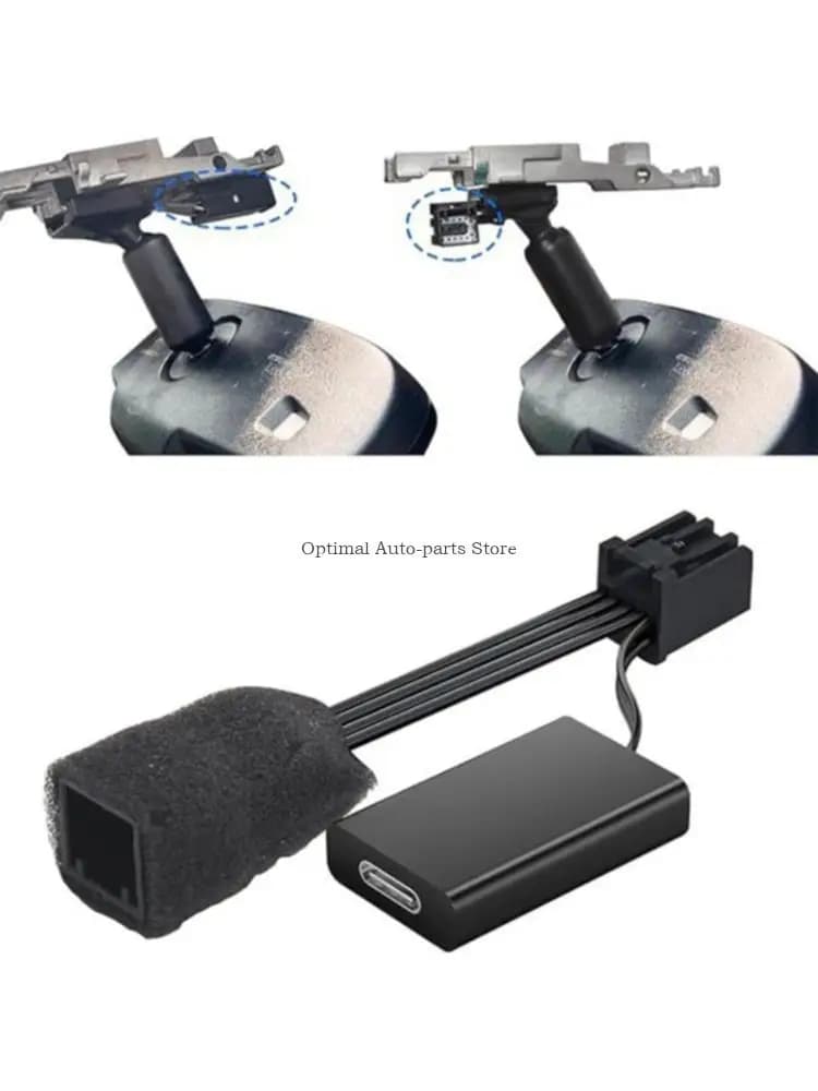 Plug Play Cavo adattatore per Dashcam ABS resistente alle intemperie da 10 pin Configurazioni gratuite con strumenti universali