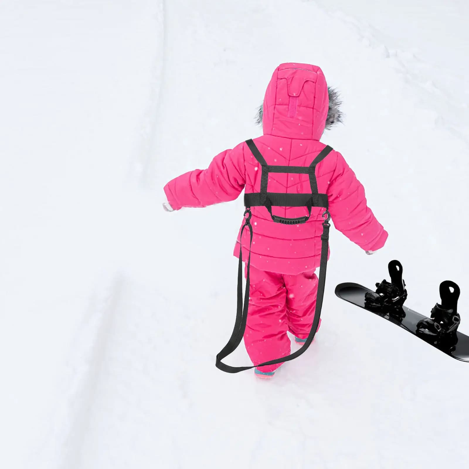 Cintura di Allenamento per Sci e Snowboard con Sistema di Assorbimento degli Urti per Sci e Pattinaggio su Ghiaccio