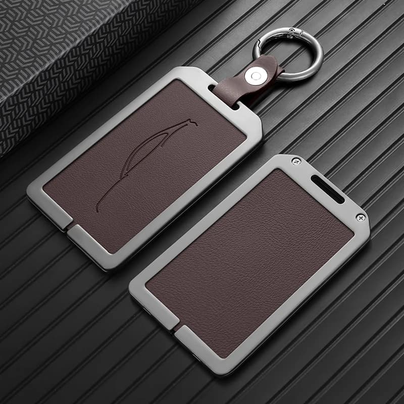Card Key Cover For AITO M9 AITO M7 AITO M6 AITO M8 AITO M5 Zinc Alloy Protective Slim NFC Case Keychain Car Accessories