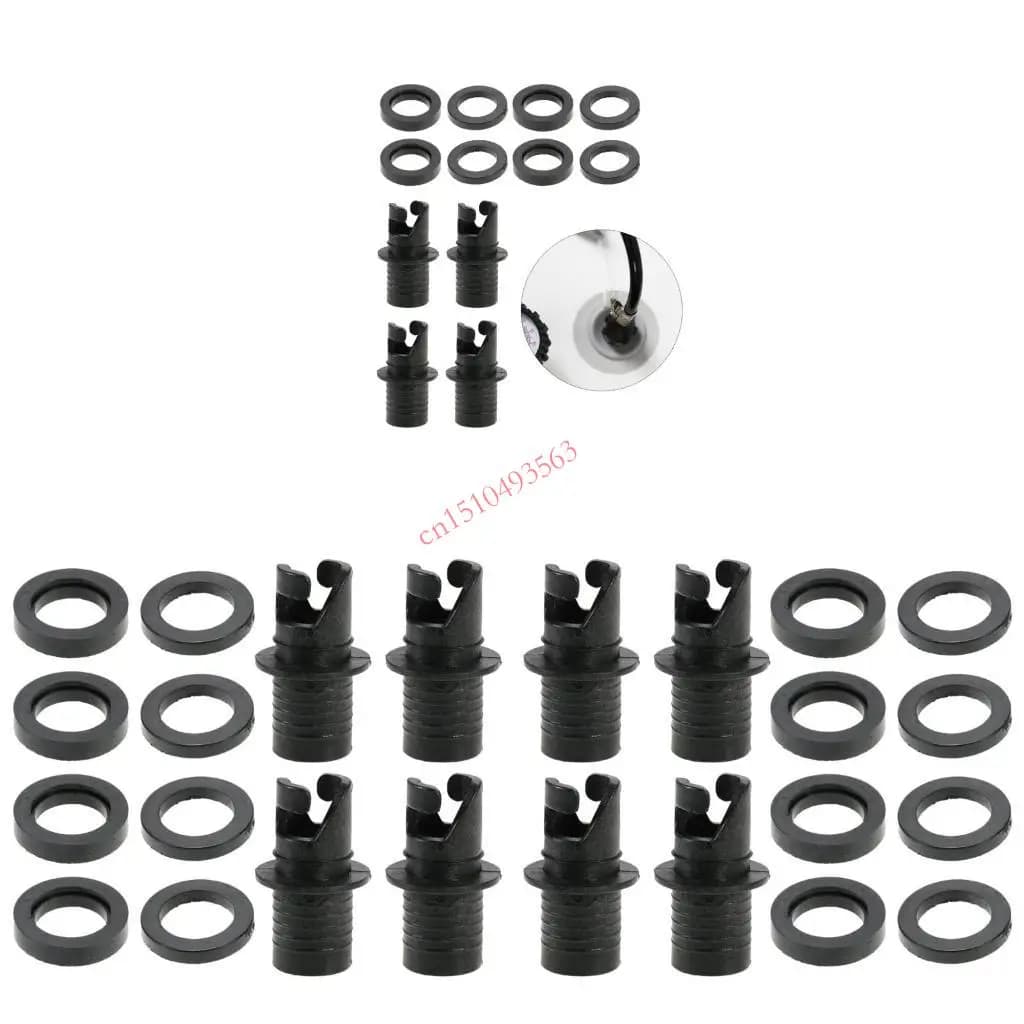 4 pezzi paddle board pompe adattatore per tubo adattatore per pompa per kayak gonfiabile valvole per ugello pompe