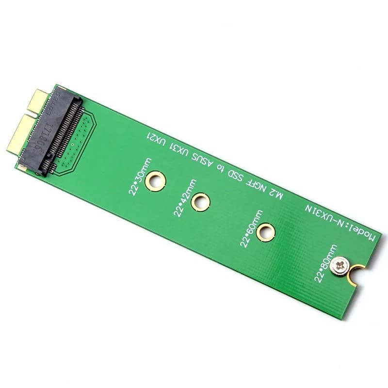 Interfaccia adattatore SSD SATA M.2 NGFF per notebook UX31 UX21 - Scheda di espansione archiviazione esterna