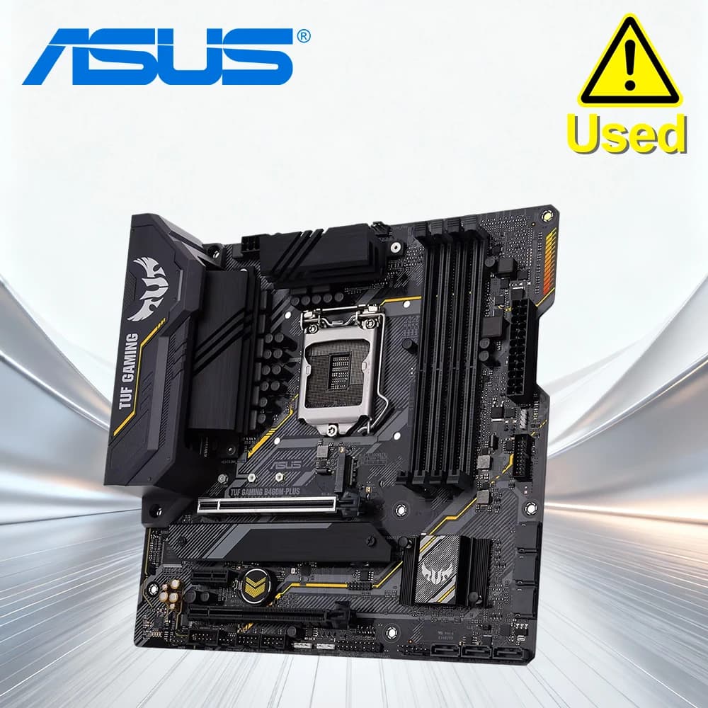 ASUS TUF GAMING B460M PLUS B460M DDR4 SATA 6 Gbps LGA1200 CPU Motherboard