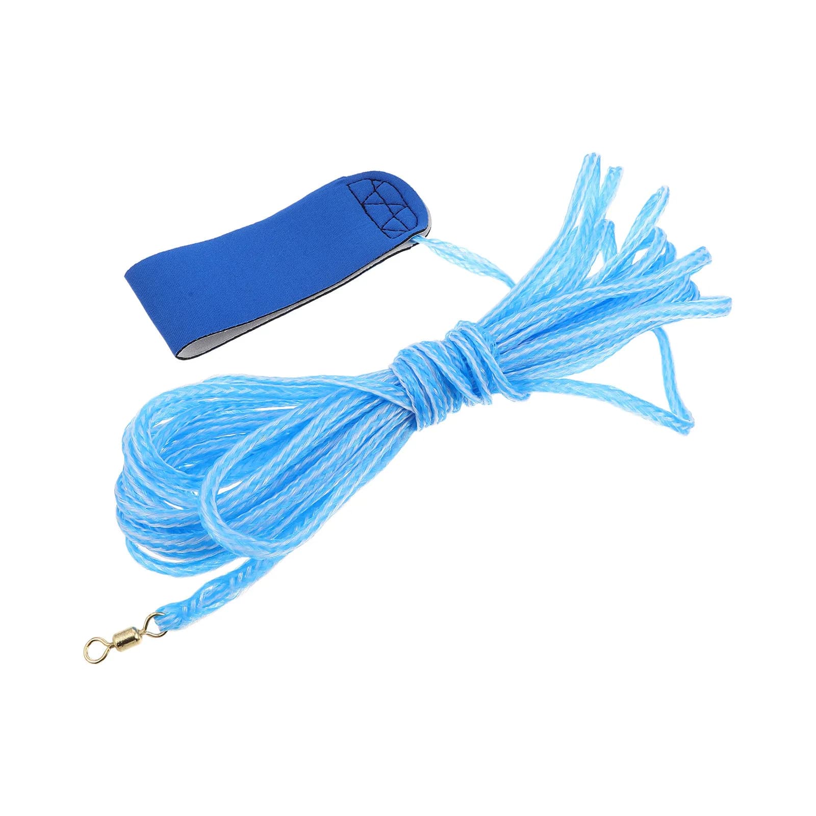 Corda per Rete da Lancio Resistente 393.70x0.20 per Acqua Salata e Dolce, Corda di Recupero per Rete da Pesca, Accessori per la Pesca