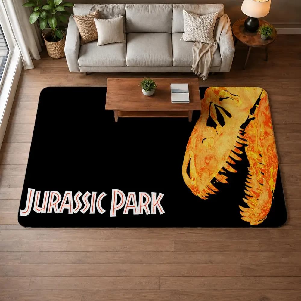 Movie JJurassic Park Floor Mat, Door Anti-slip Mat, Bathroom Mat, Kitchen Mat, Super Absorbent Floor Mat
