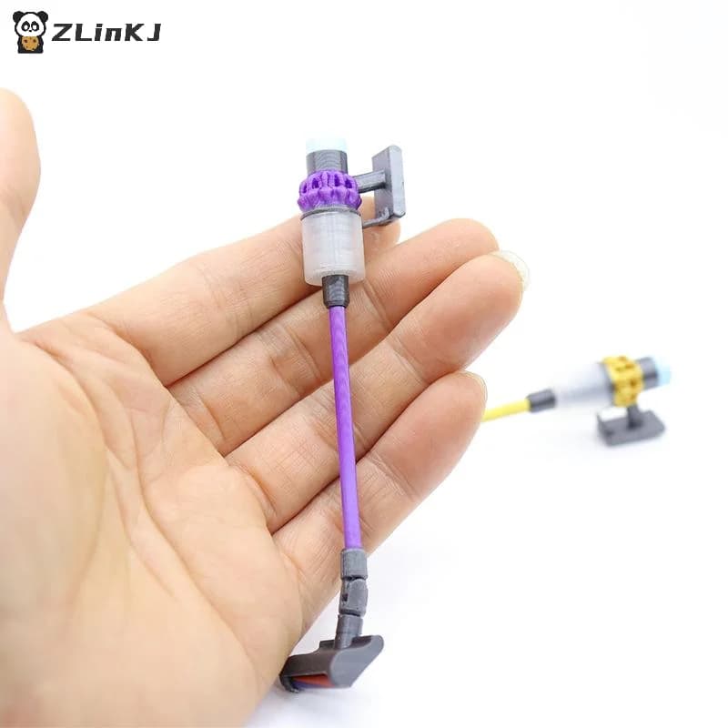 ▶ 1 Piece Decorative Accessories for Dolls, Wireless Vacuum Cleaner Model for Doll House