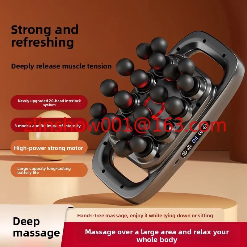 Intelligent 20-head smart stripper for home use, full body deep relaxation, multifunction massager