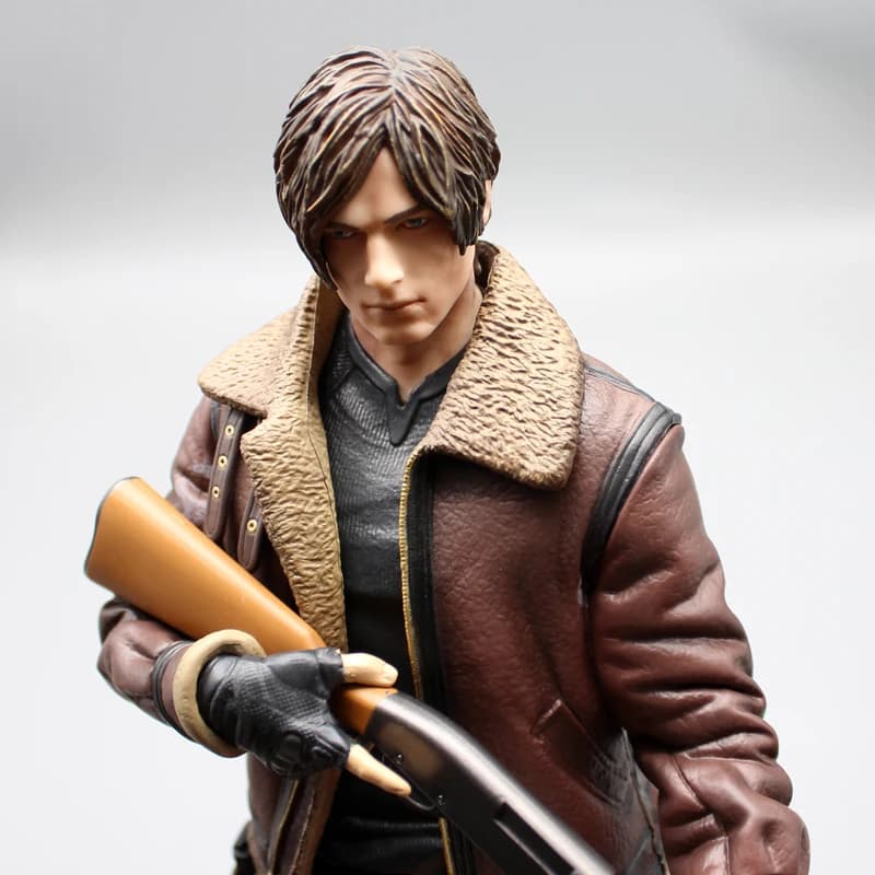 Disponibile Leon Zombie Hunter Action Figure Anime, Statua GK Grande, Modellino da Collezione, Decorazione da Scrivania