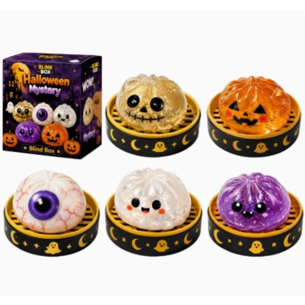 New hot 6.5cm Halloween themed creative decompression, kneading, squeezing, and venting toy