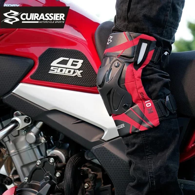 Protezioni per Ginocchia e Anche Cuirassier K01 per Motocross, Protezioni per Gomiti, Ginocchiere per Moto, Sport, MTB, Attrezzatura Protettiva