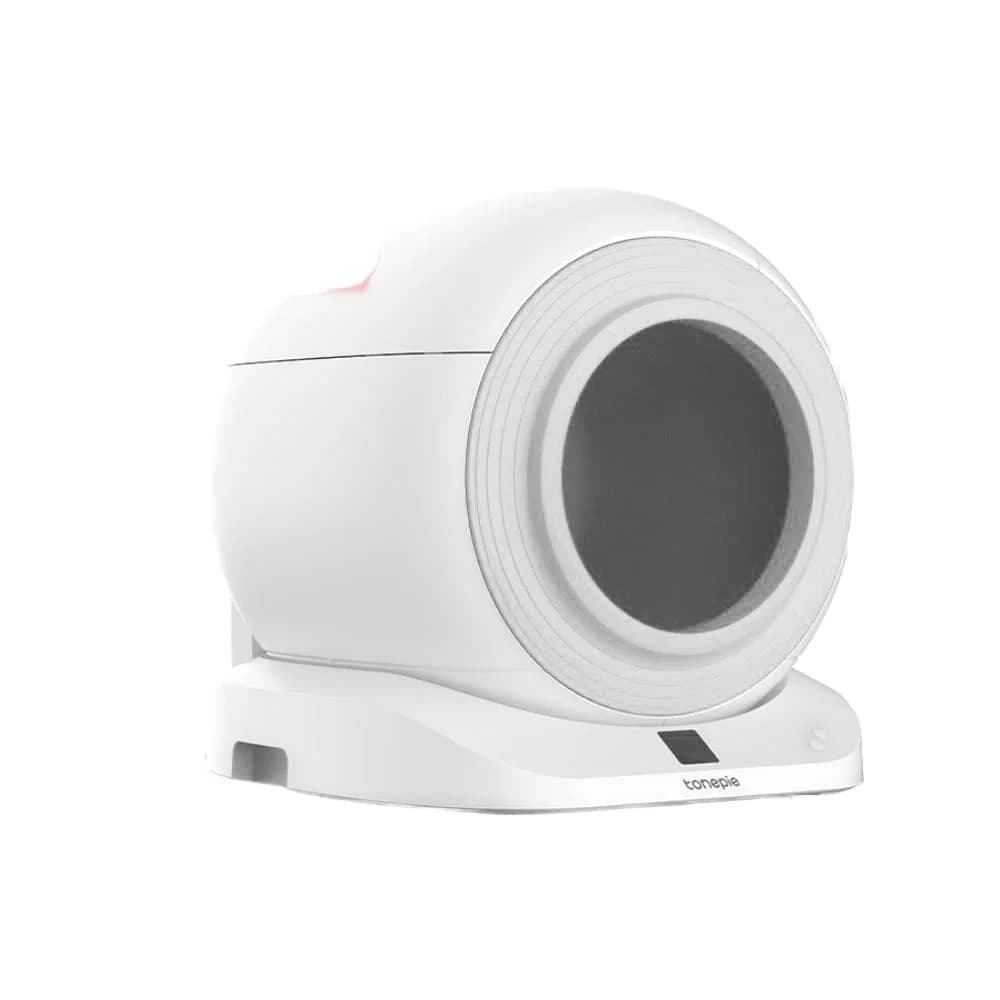 Lettiera Automatica Intelligente Furry Star Upgrade Q-Clean per Gatti, Autopulente, in Plastica, 65L, Modello TOPS1030, Magazzino UE