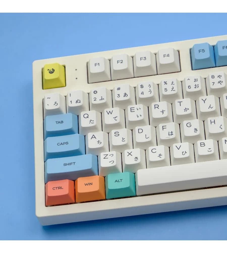 Mechanical keyboard: 64 75 87 980 keycaps with Japanese layout factory height full set