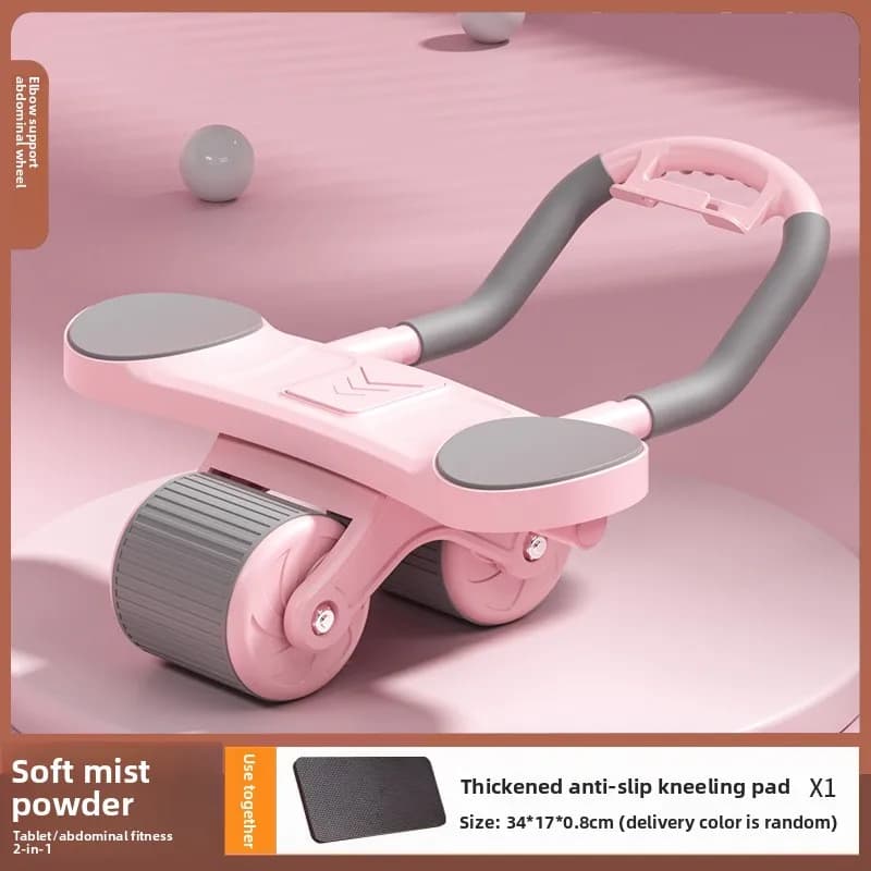 Healthy Abdomen Wheels, Automatic Rebound Abdominal Muscle Wheels, Elbow Support Rebound, Slimming Tools, Ab Rollers Exercise