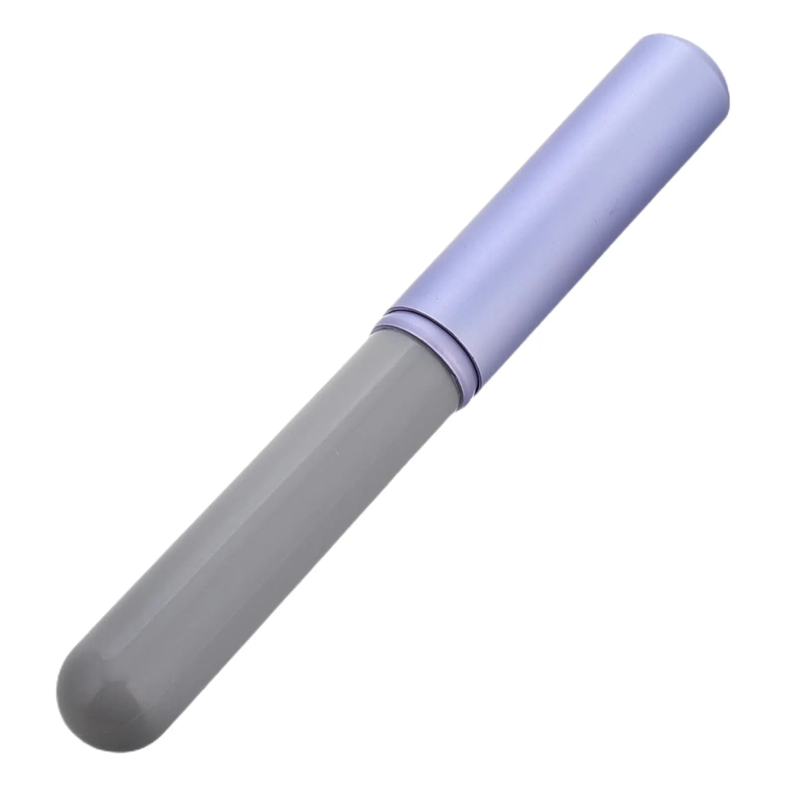 Pennello Labbra Portatile Mini con Cappuccio, Setole Morbide per Applicazione Rossetto, Lucidalabbra e Correttore, Strumento Trucco da Viaggio, Testa Piccola Rotonda