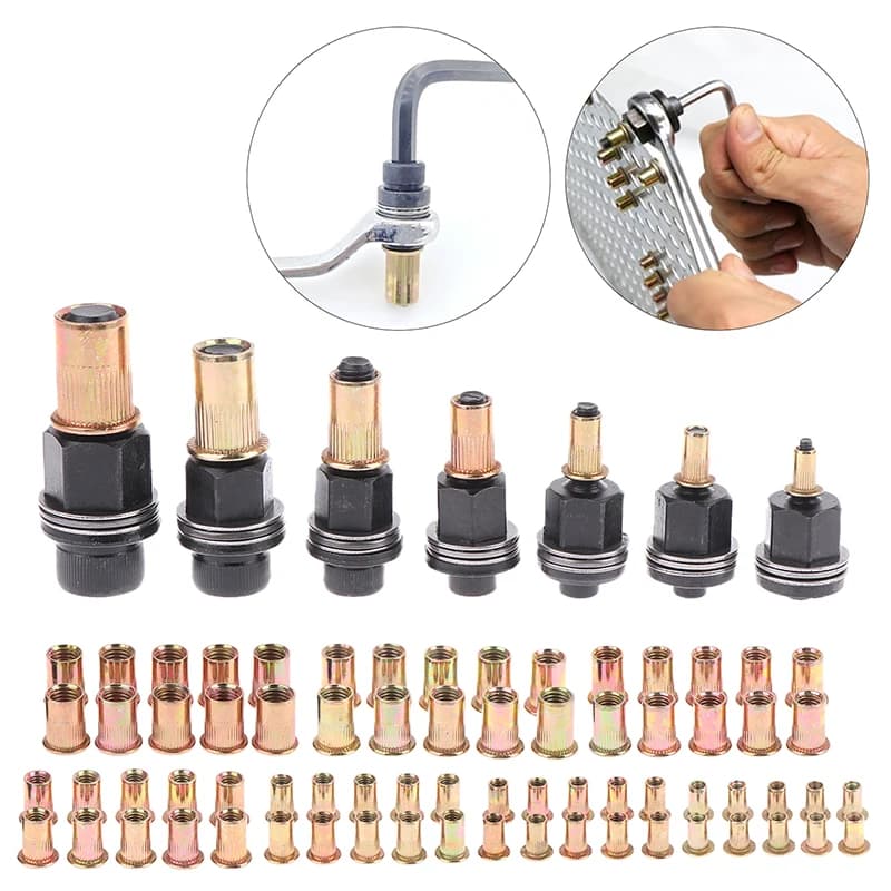 Set of 11 Pieces (HB05) M4 M5 M6 M8 M10 M12 Adapters for Revector Manual for Home Renovations and Auto Repairs