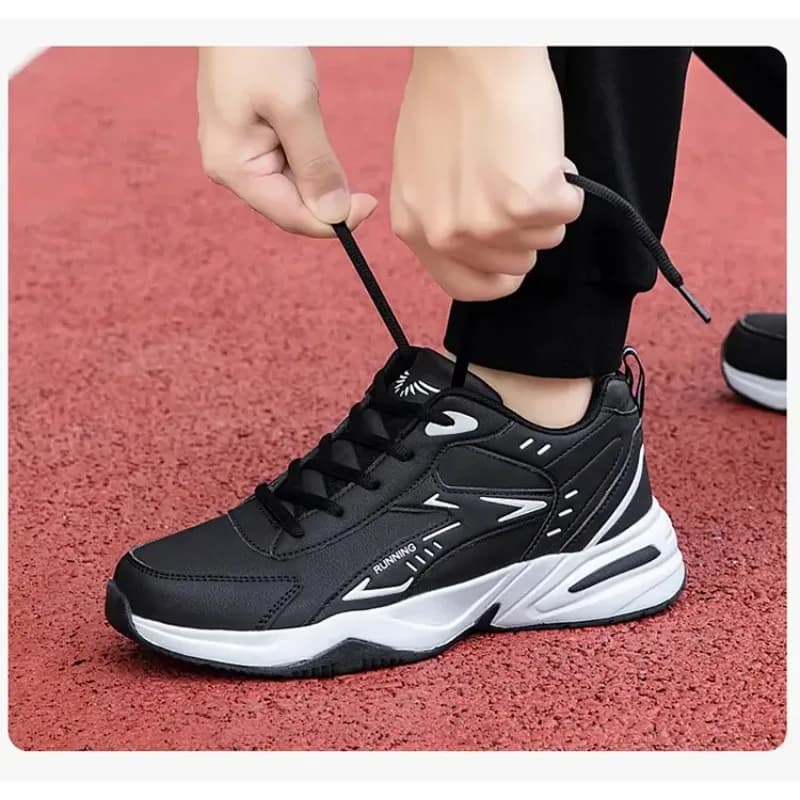 Scarpe da ginnastica da uomo con suola spessa 2025 Scarpe con plateau con aumento di altezza Mesh traspirante Comode passeggiate Corsa Sport casual