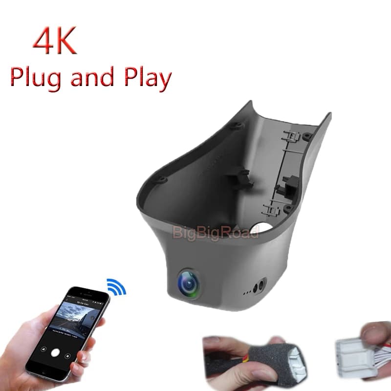 4K Plug And Play For Jeep Grand Commander 2021 2022 2023 Car Video Wifi DVR Dash Cam Camera FHD 2160P