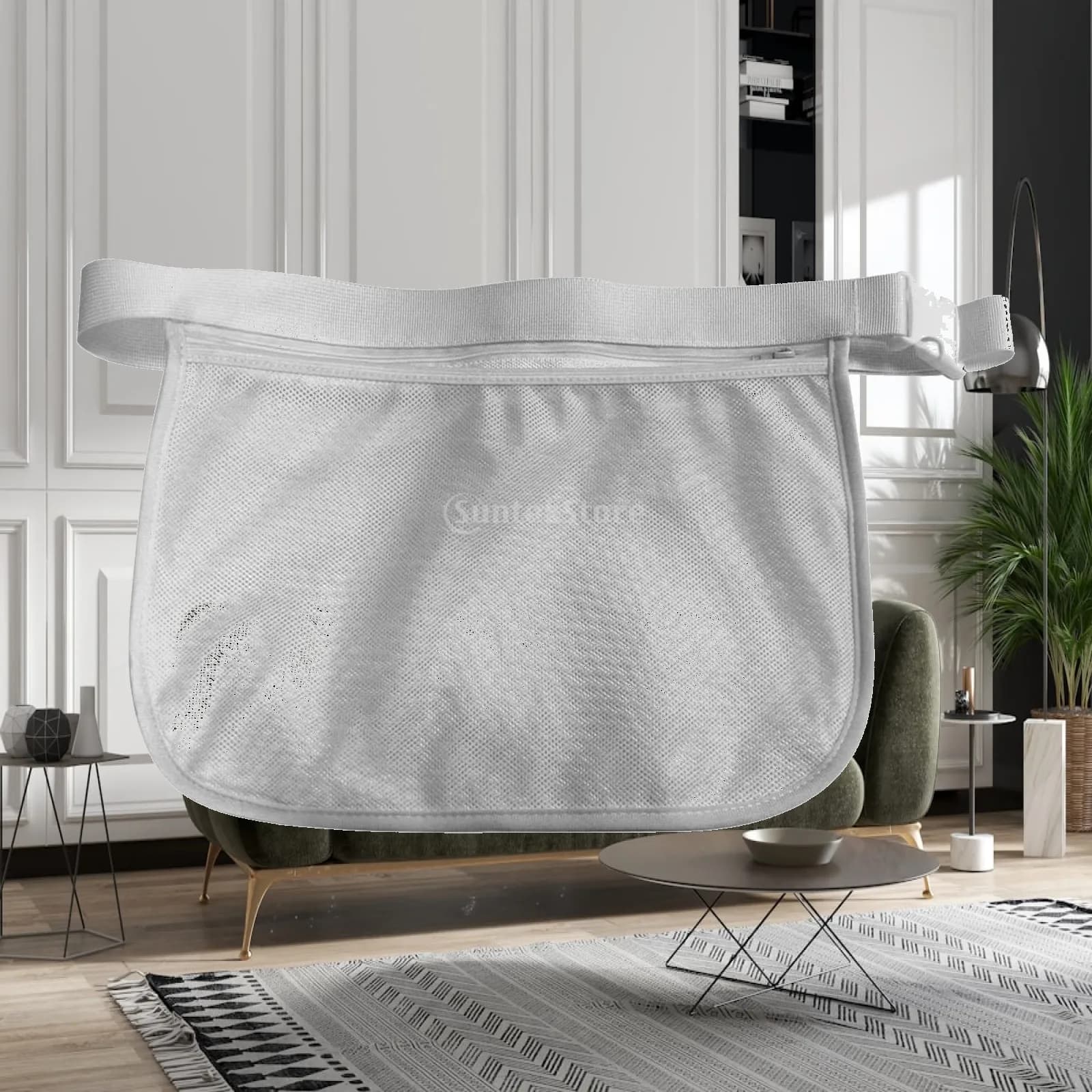 Tennis Ball Storage Bag Oxford Cloth Lightweight Waist Belt Accessory for Training and Outdoor Workouts