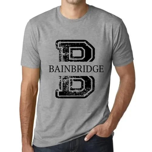 Ultrabasic Men's Tee-Shirt Bainbridge Bainbridge Graphic T-Shirt