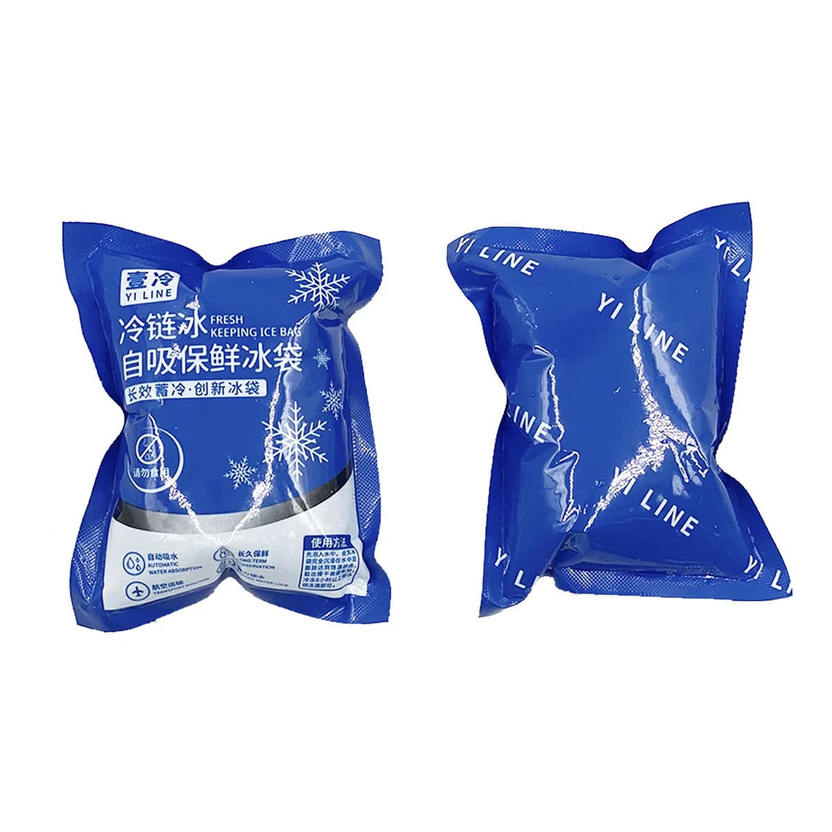 50 pieces self-adhesive ice pack thermal bag for reusable frosting cold soaking drinks refrigerate food from Picnic keep fresh dry ice packs
