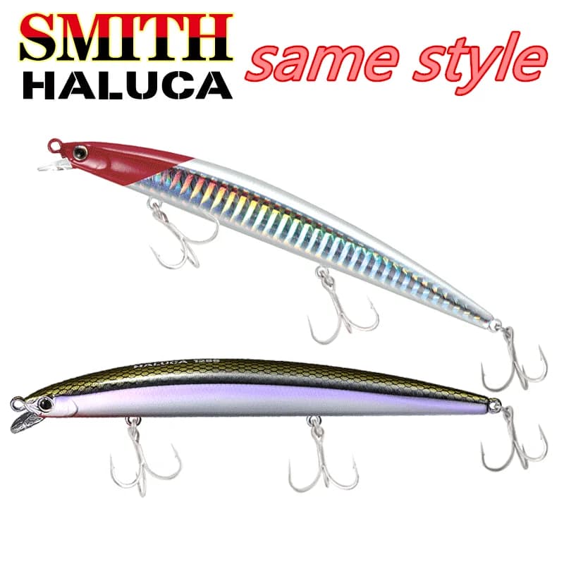 9107 LURETV Giappone SMITH stesso stile Smith vento 125F lancio lungo acqua galleggiante Minolua esca spigola pout esca finta