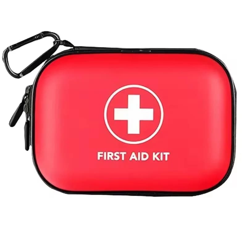 Portable First Aid Kit Waterproof EVA Hard Shell Case Mini Rescue Survival Kit Medical Storage Case For Home School Travel Car