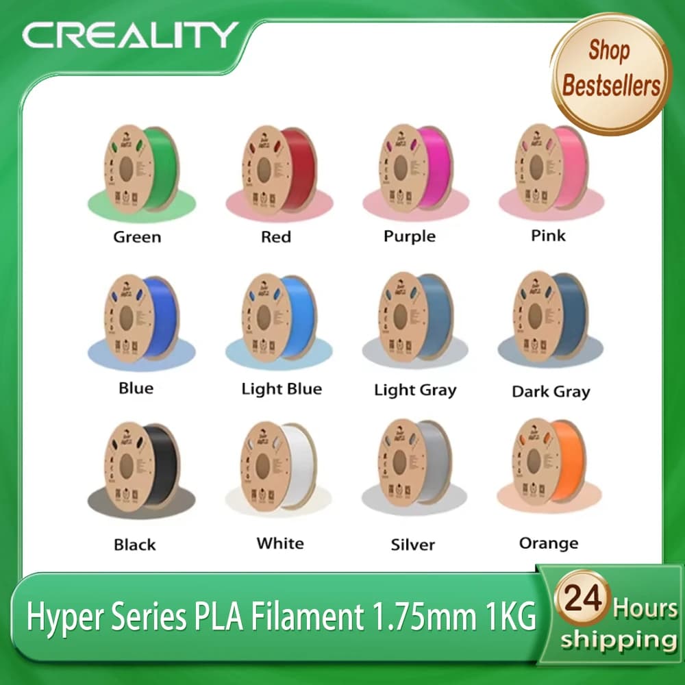 Creality PLA Filament pro Hyper High-Speed 3D Printer Filament 1.75mm 1kg Compatible with K1 K1 Max Ender-5 S1
