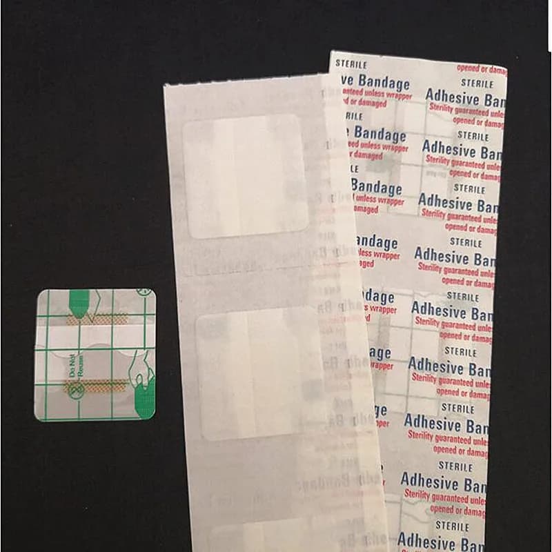 50pcs trasparente PU impermeabile patch per la pelle fasciatura adesiva Kit di pronto soccorso fasciatura traspirante per dragaggio
