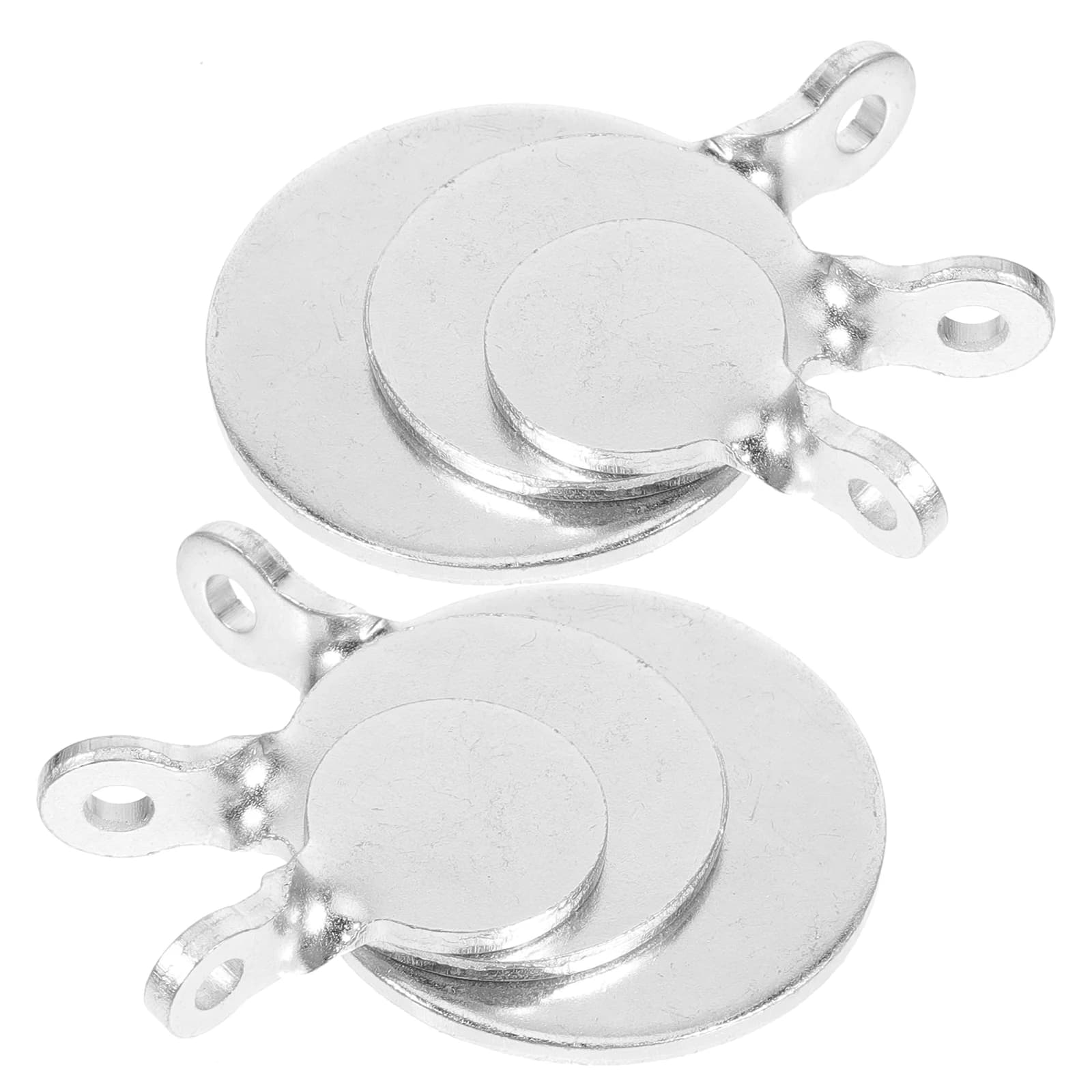 Set di 6 Bersagli in Acciaio Inox da 2cm, 3cm, 4cm, Strumenti di Allenamento in Manganese per Pratica di Tiro con Arco e Caccia